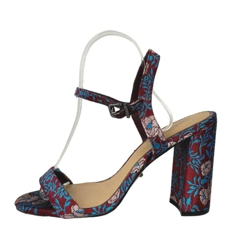 Gianni‎ Bini Mckaria Brocade Block Heels Size 10